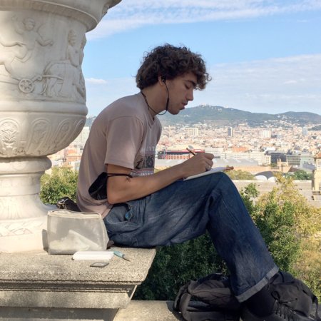 art school barcelona drawing the city